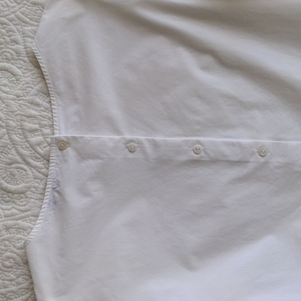 And Other Stories Poplin Collarless Shirt - Picture 5 of 9